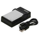 Duracell Charger with USB Cable for DRC13L/NB-13L #1