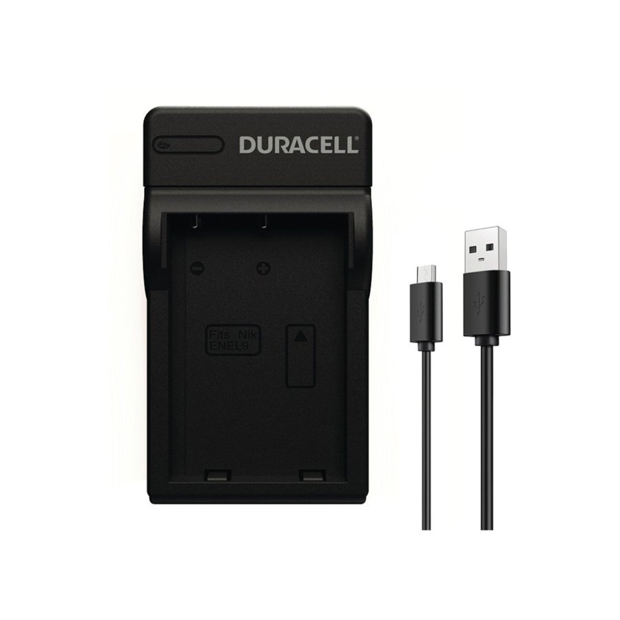Duracell Charger with USB Cable for DR9900/EN-EL9 #1