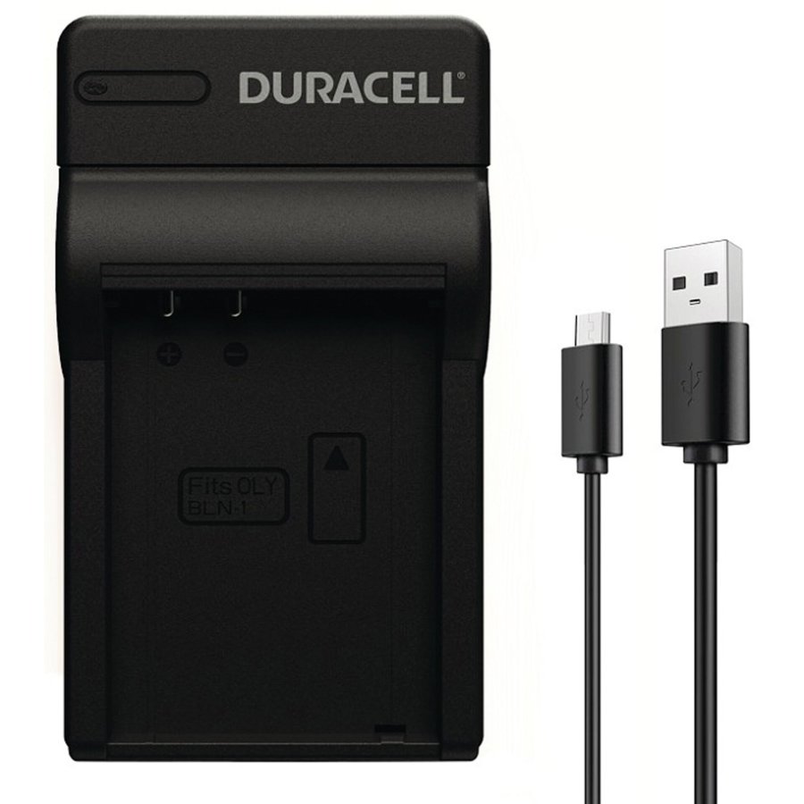 Duracell Charger with USB Cable for Olympus BLN-1 #1