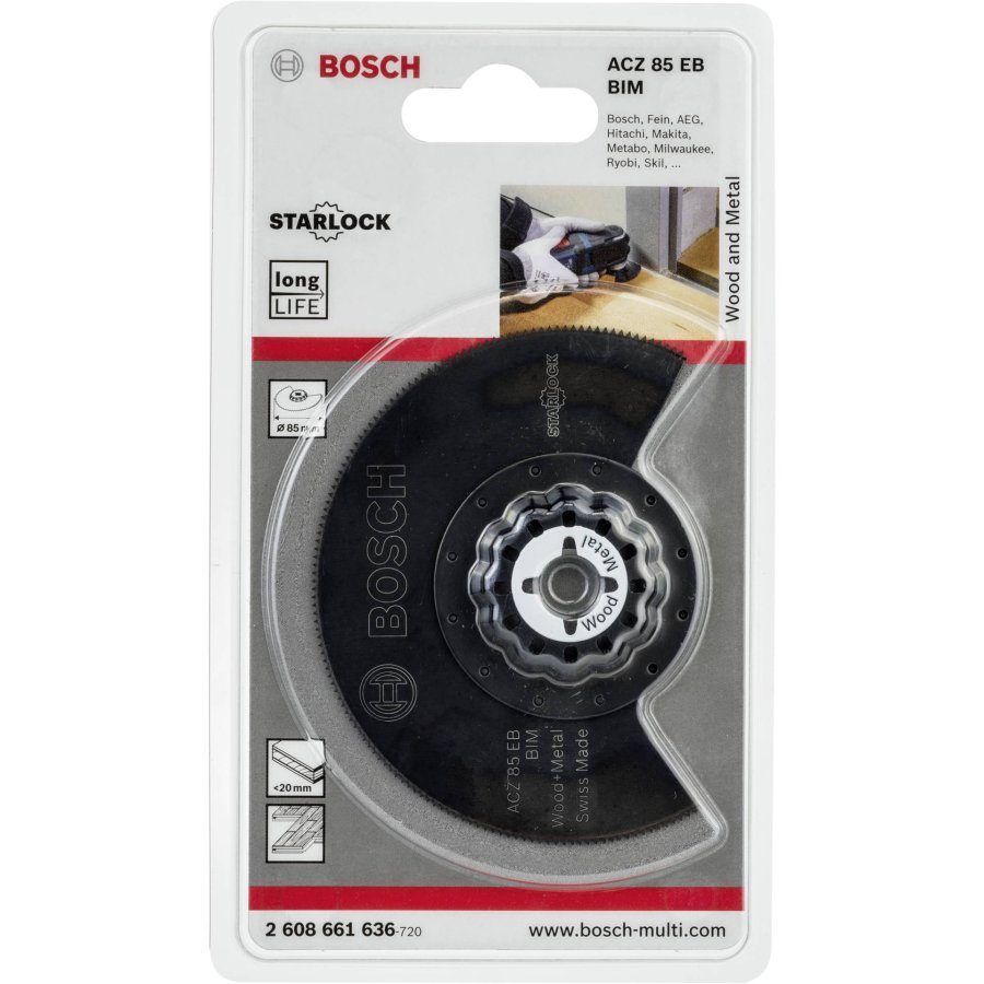 Bosch BIM Bi-Metal Segment Saw Blood and Metal 85mm #1