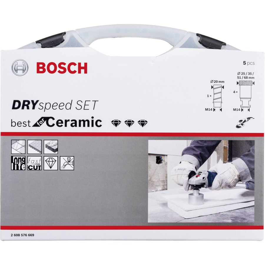 Bosch DIA-Set DrySpeedBo+Milling Cutter #2