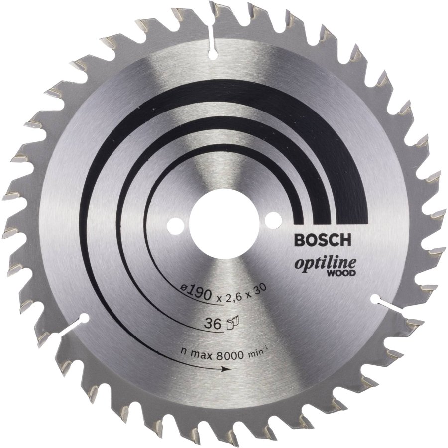 Bosch Circ. Saw Blade OP WO H 190x30-36 #2