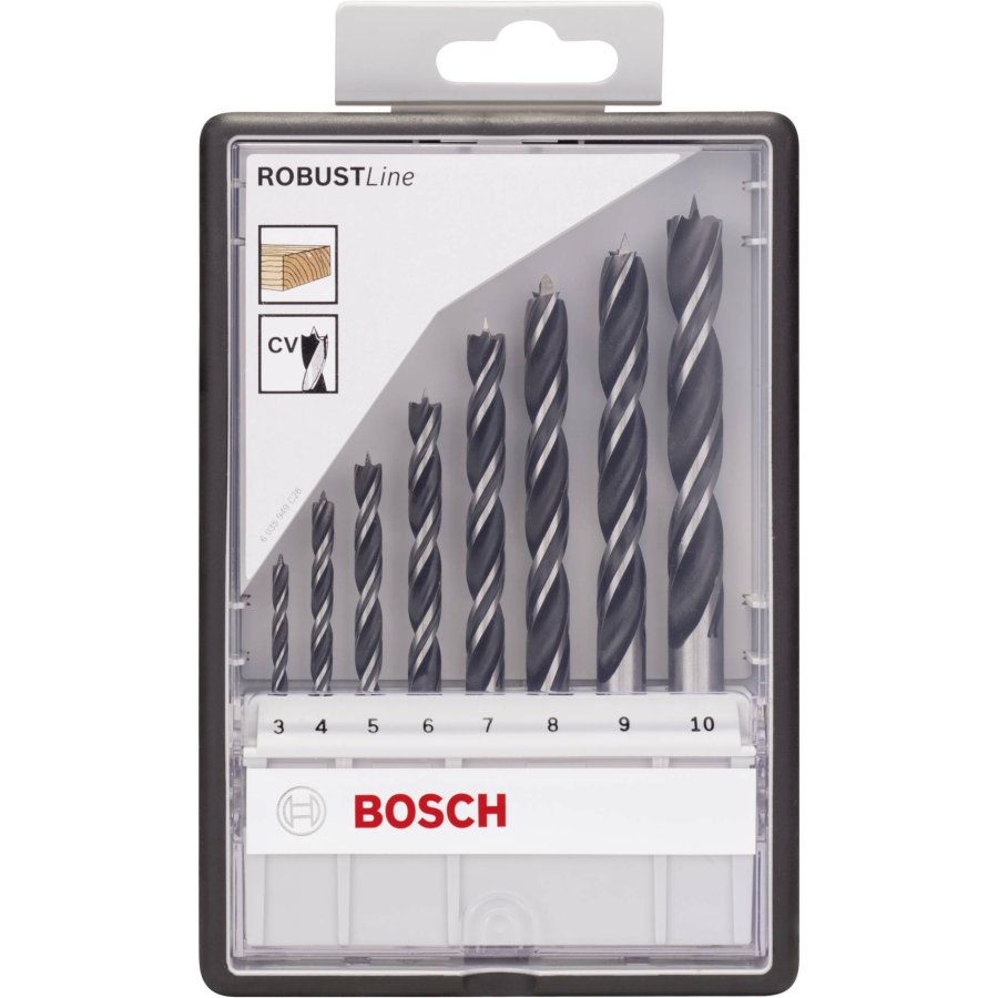Bosch RobustLine Drill Bit Set 3-10mm 8 piece #1