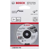 Bosch Roughing Wheel 76x4x10mm ExpertforInox #1