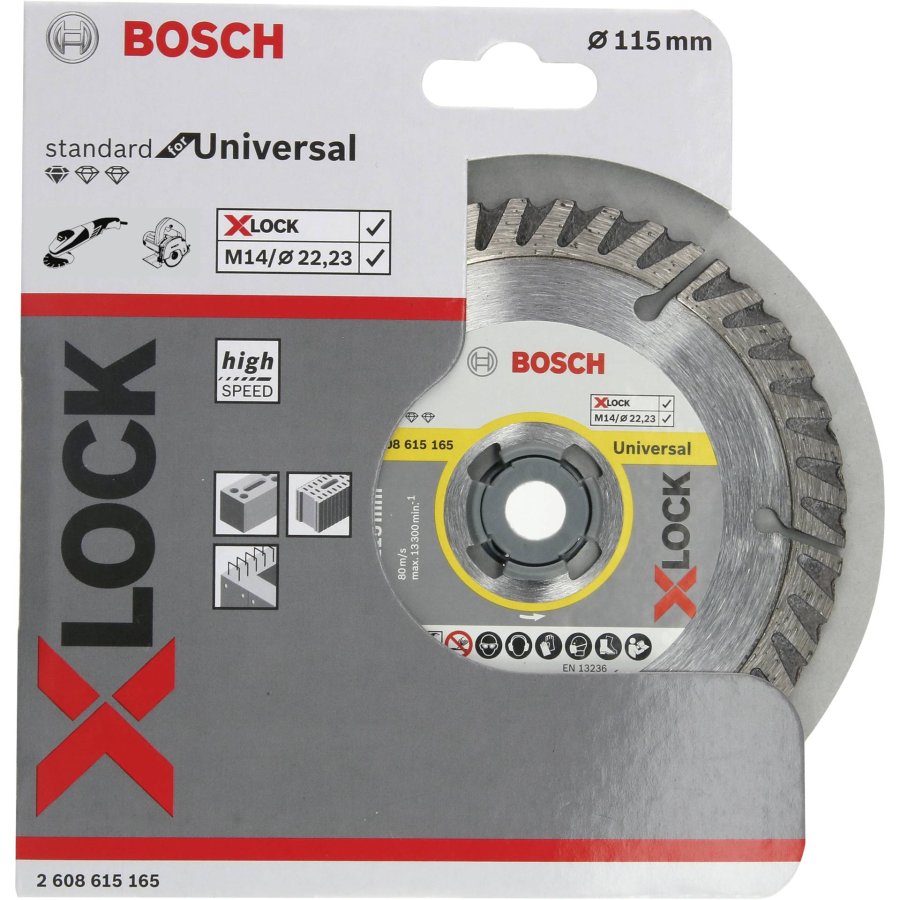 Bosch X-LOCK DIA-TS 115x22 23 Sf. Univ. #1