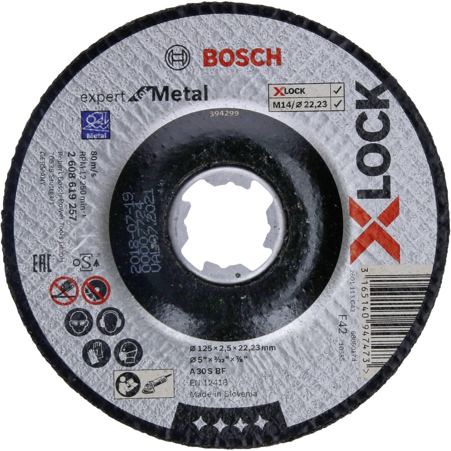 Bosch X-LOCK Cutting Disc EfM      125x2,5mm #1