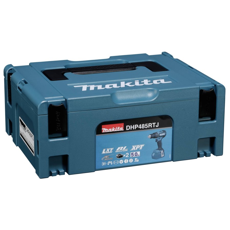 Makita DHP485RTJ bor 28500 rpm Nglefri 1,5 kg Sort, Bl #4