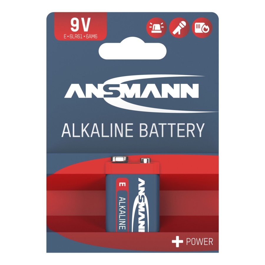 1 Ansmann Alkaline 9V block red-line #2