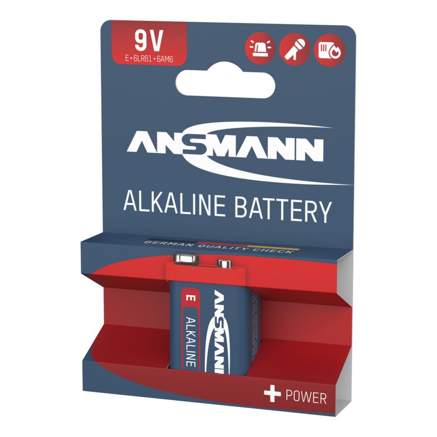 1 Ansmann Alkaline 9V block red-line #3