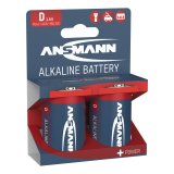 1x2 Ansmann Alkaline Mono D LR 20 red-line #1