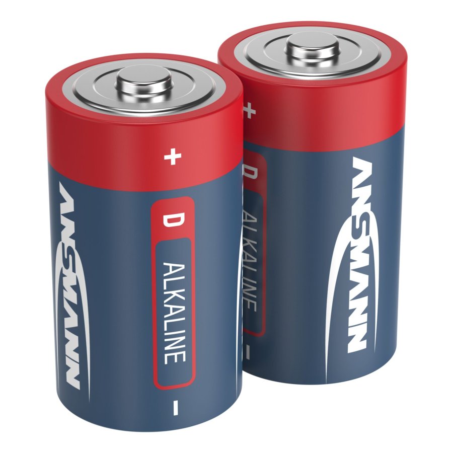 1x2 Ansmann Alkaline Mono D LR 20 red-line #5