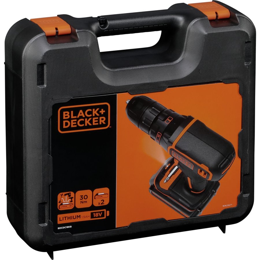 Black & Decker BDCDC18KB-QW Cordless Drill Driver #5