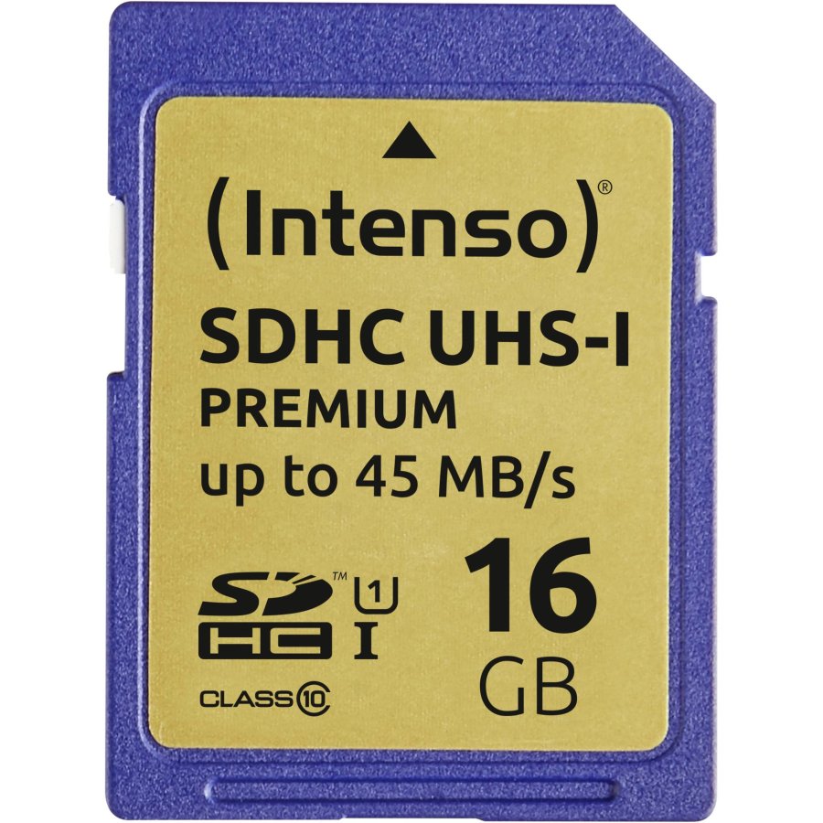 Intenso SDHC Card           16GB Class 10 UHS-I Premium #1