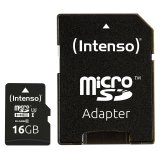 Intenso microSDHC           16GB C10 UHS-I Professional + Adapter #1