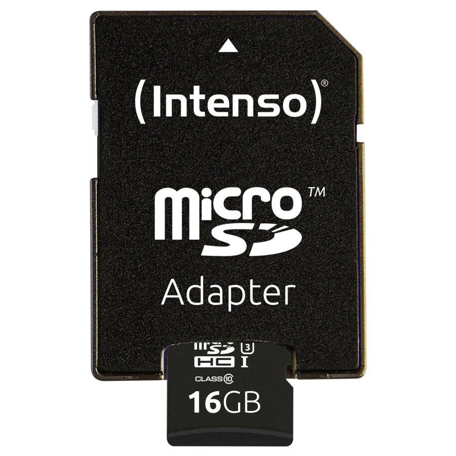 Intenso microSDHC           16GB C10 UHS-I Professional + Adapter #3