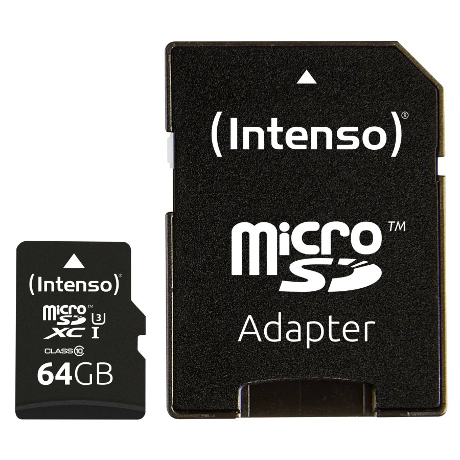 Intenso microSDXC           64GB C10 UHS-I Professional + Adapter #1