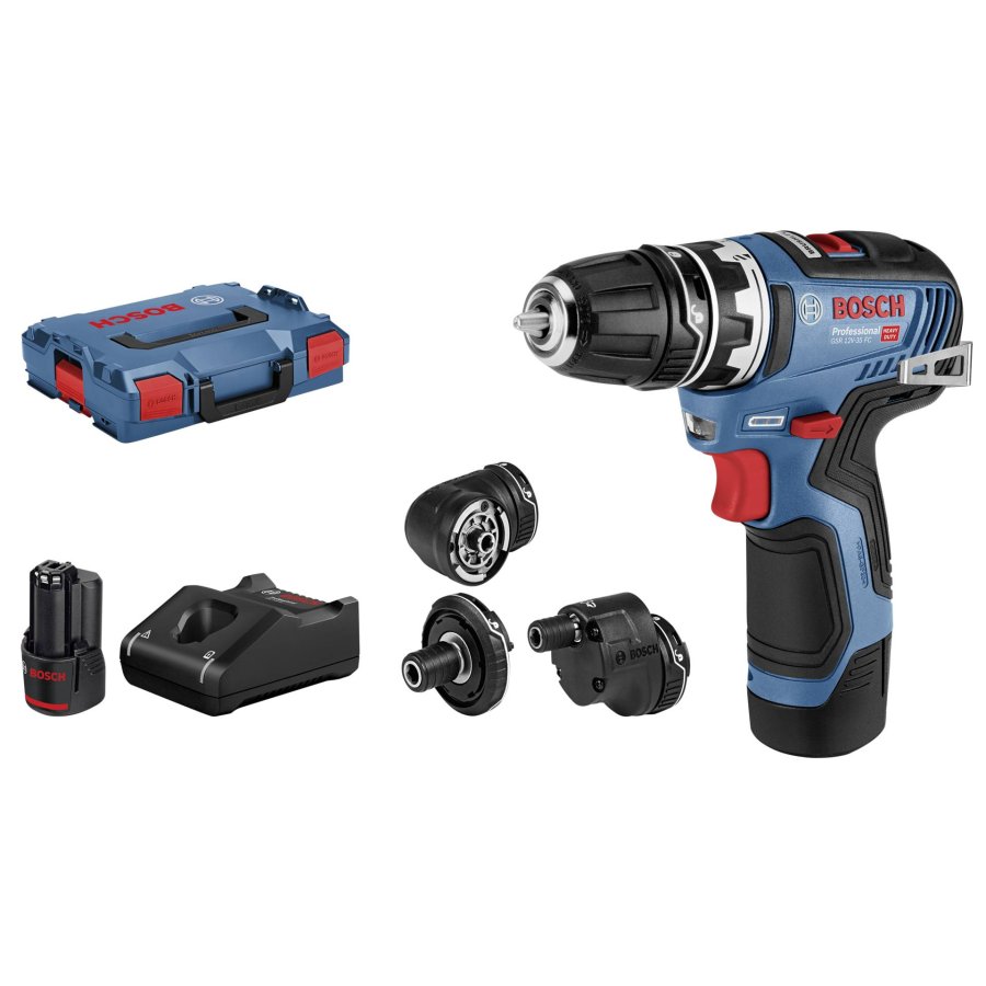 Bosch GSR 12V-35 FC Flexi Clic Cordless Drill Driver #1