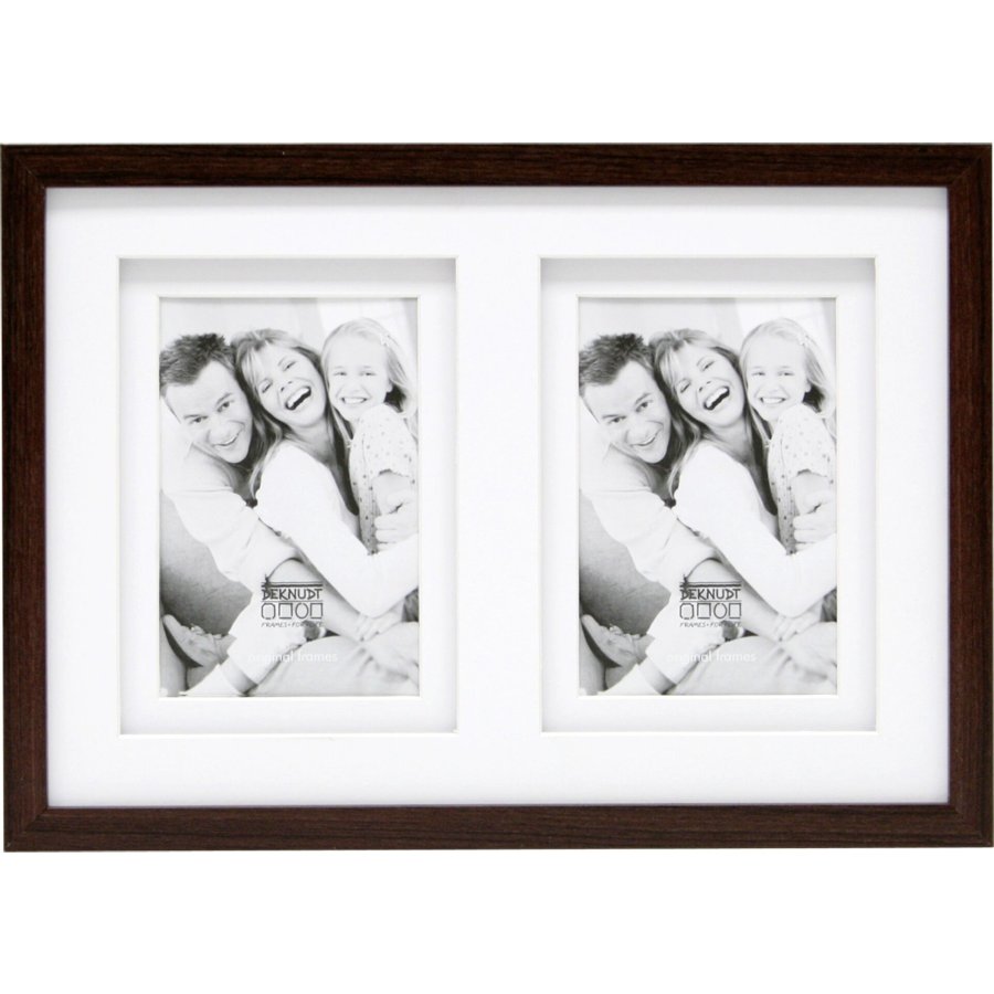 Deknudt S65KQ2           2x15x20 Wood Gallery brown Passepartout #1