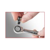 KS Tools GEARplus Ratchet Ring Spanner-Set 503.4266 #7