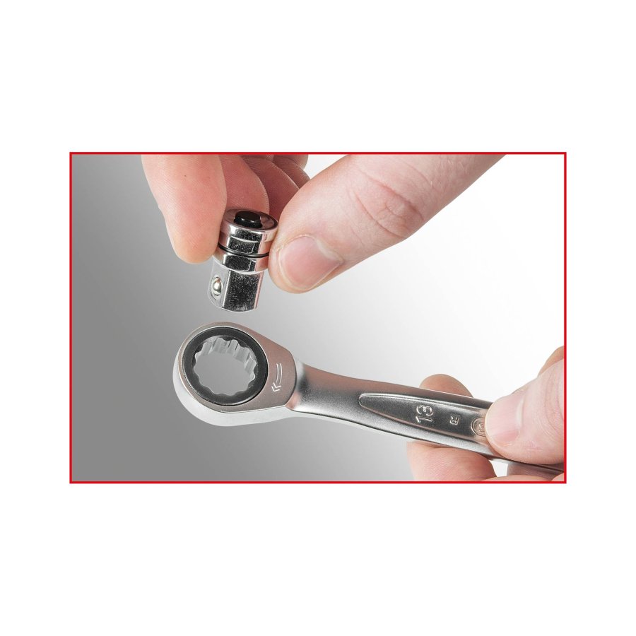 KS Tools GEARplus Ratchet Ring Spanner-Set 503.4266 #7
