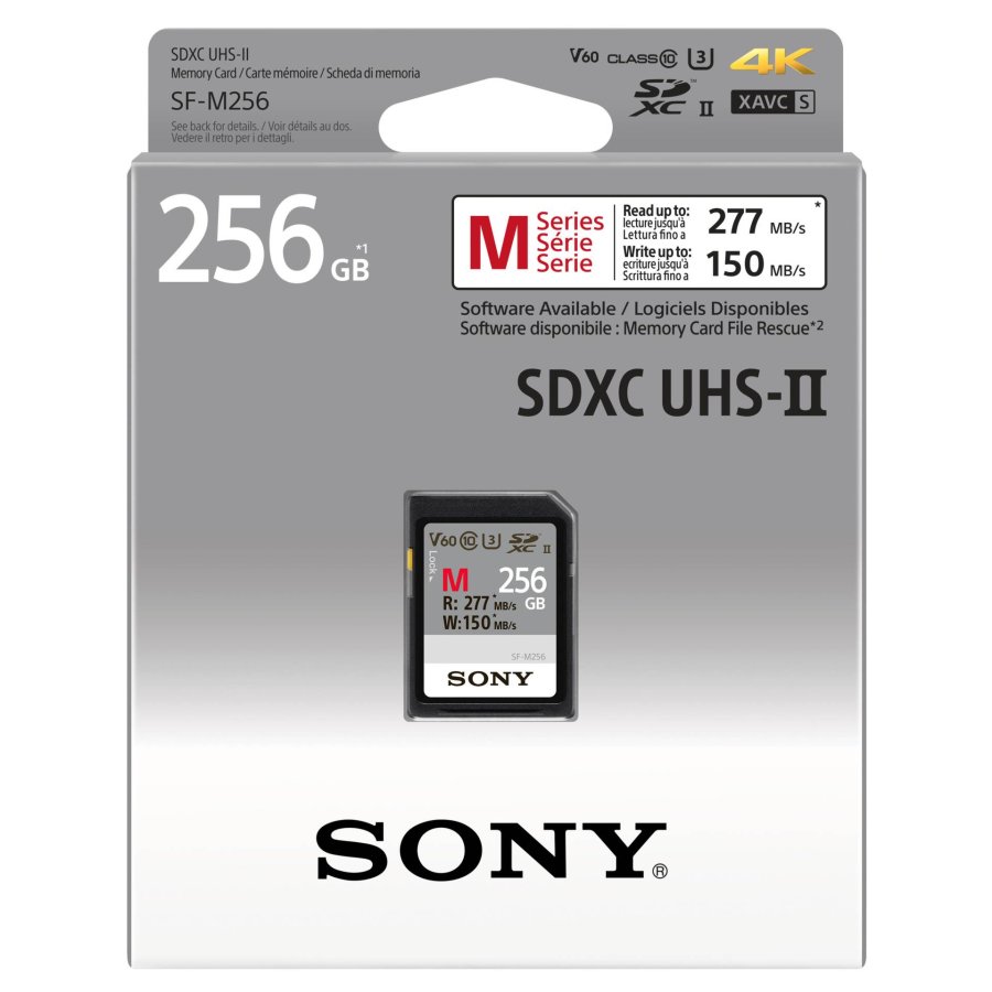 Sony SDXC M series         256GB UHS-II Class 10 U3 V60 #2