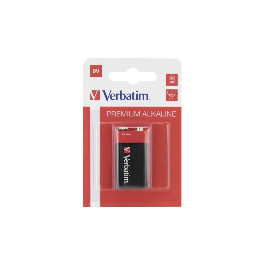 Verbatim Alkaline battery 9V-Block 6 LR 61           49924 #2
