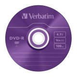 5x5 Verbatim DVD-R 4,7GB Colour 16x Speed, Slim Case #3
