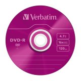 5x5 Verbatim DVD-R 4,7GB Colour 16x Speed, Slim Case #5