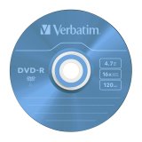 5x5 Verbatim DVD-R 4,7GB Colour 16x Speed, Slim Case #7