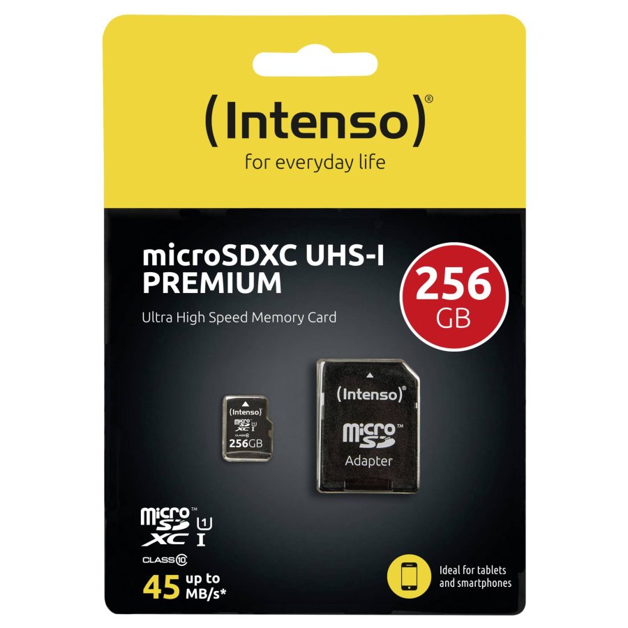 Intenso microSD Karte UHS-I Premium 256 GB Klasse 10 #4