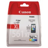 Canon 3730C001 bl�kpatron 1 stk Original H�jt (XL) udbytte Bl�, Magenta, Gul #1