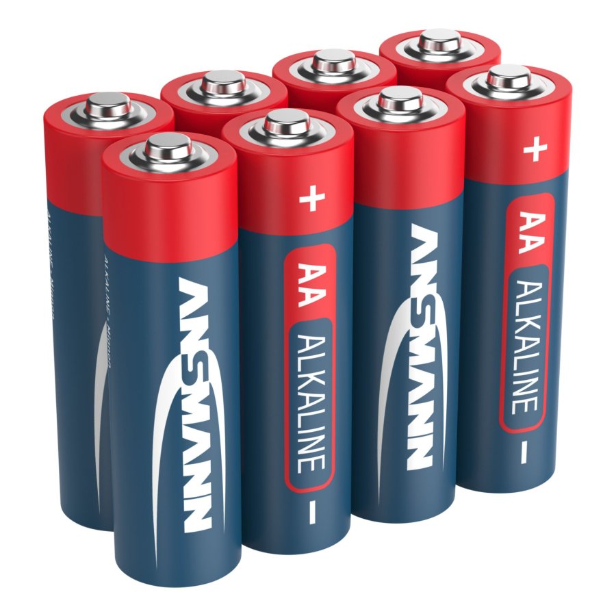 50x8 Ansmann Alkaline Mignon AA LR 6-red-line #2