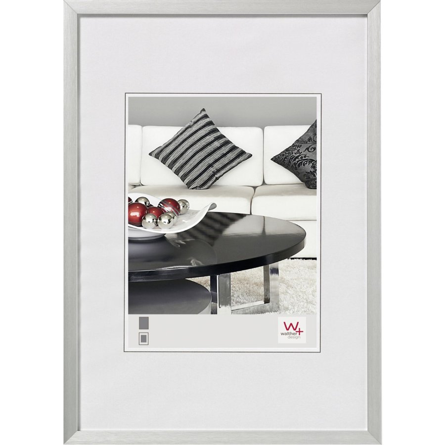 Walther Chair              20x30 Aluminum silver AJ030S #1