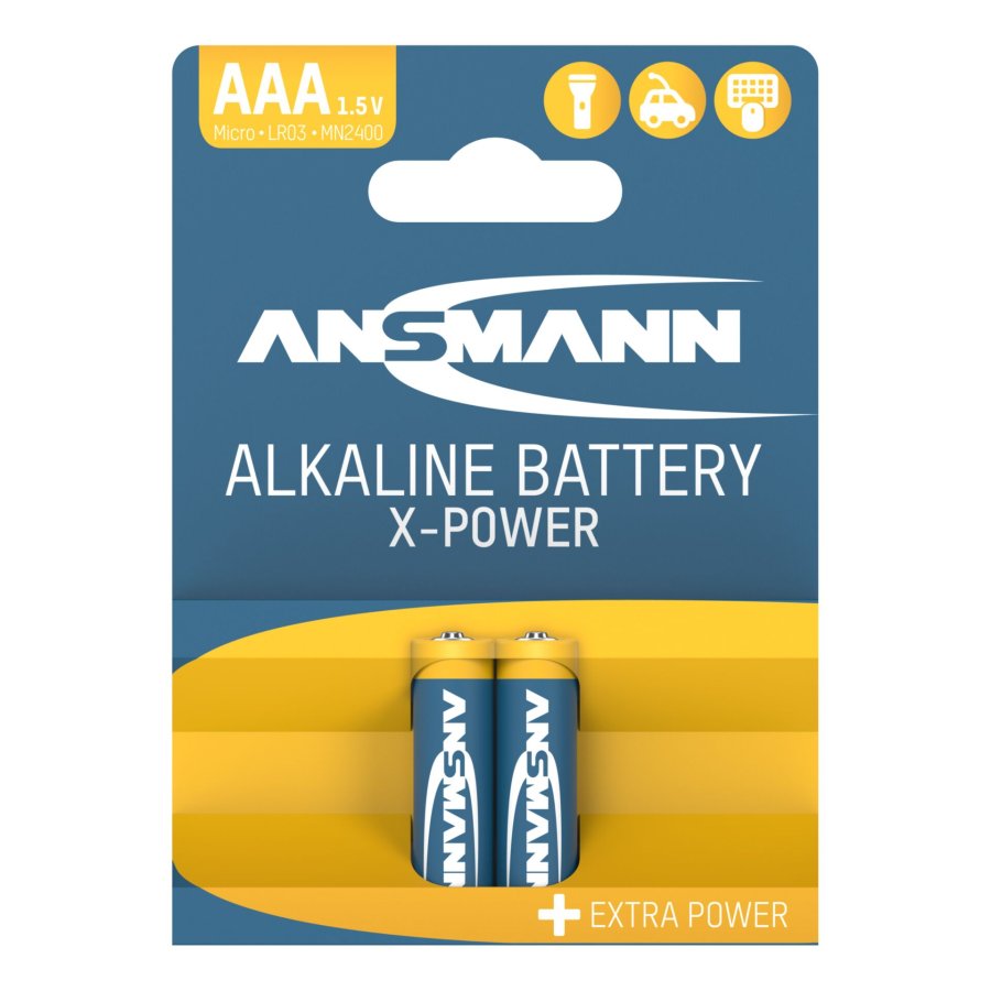 10x2 Ansmann Alkaline Micro AAA LR 03 X-Power #1