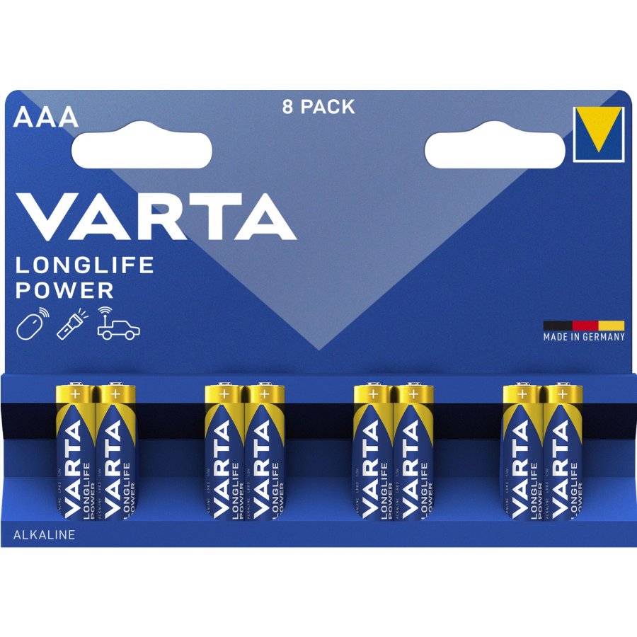 1x8 Varta Longlife Power Micro AAA LR03 #1