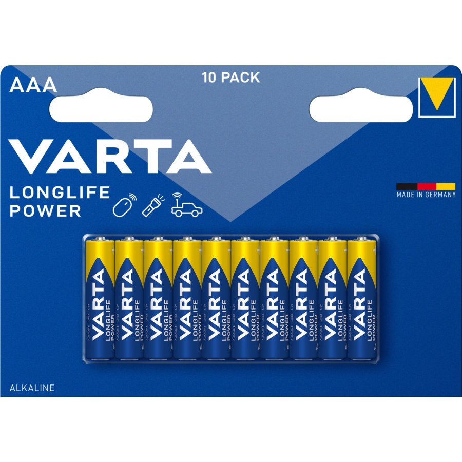 1x10 Varta Longlife Power Micro AAA LR03 #1
