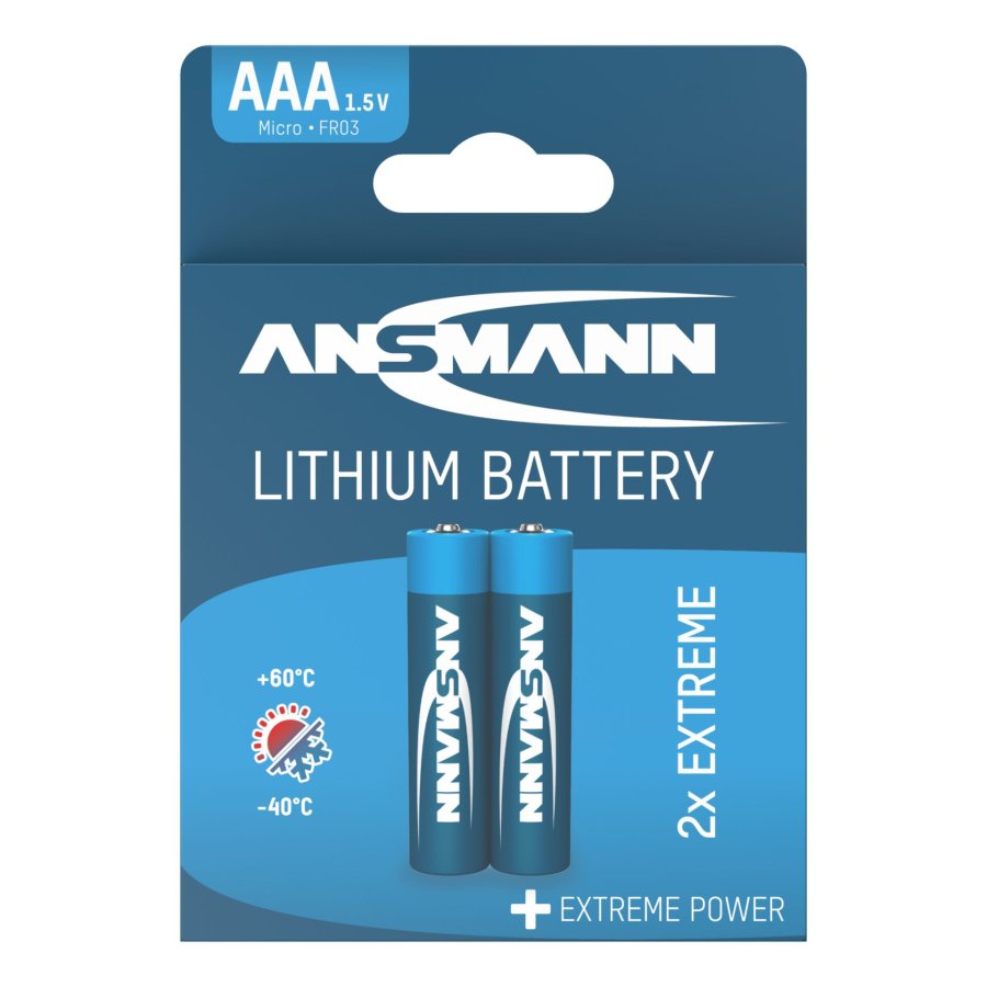 50x2 Ansmann Lithium Micro AAA LR 03 Extreme #1