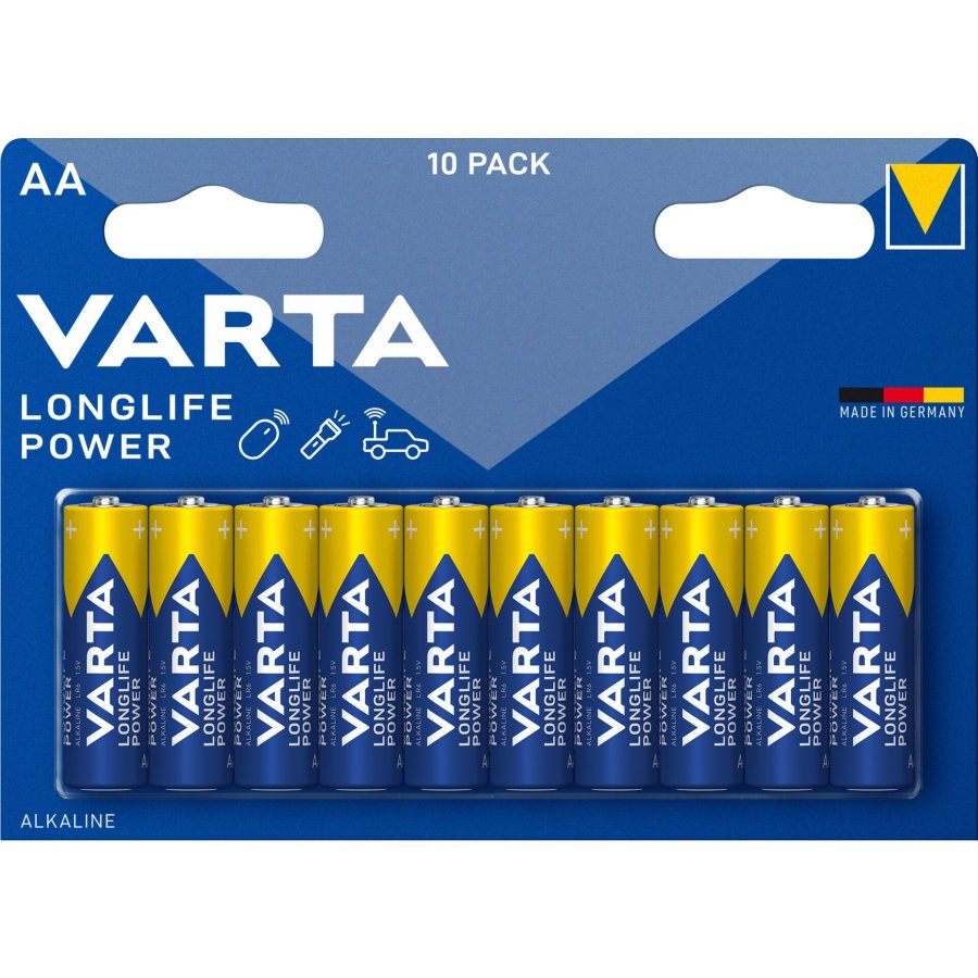 1x10 Varta Longlife Power Mignon AA LR06 #1