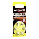 10x6 Ansmann Zinc-Air 10 (PR70) Hearing Aid Batteries #2