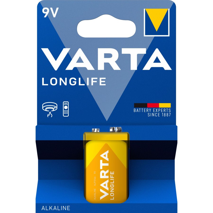 1 Varta Longlife 9V-Block     k 6 LR 61 #1