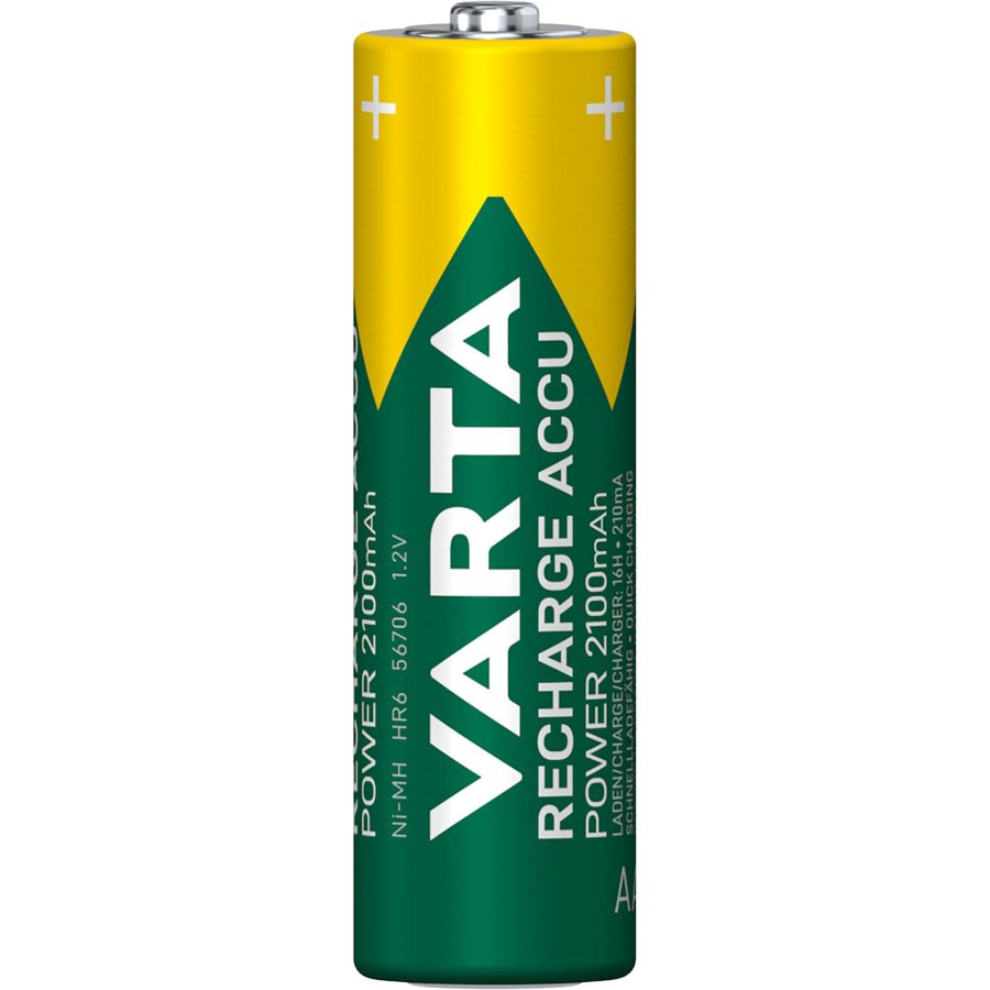 Genopladeligt Nimh Batteri Aa 1.2 V 2100 mAh 4-Bobler #2