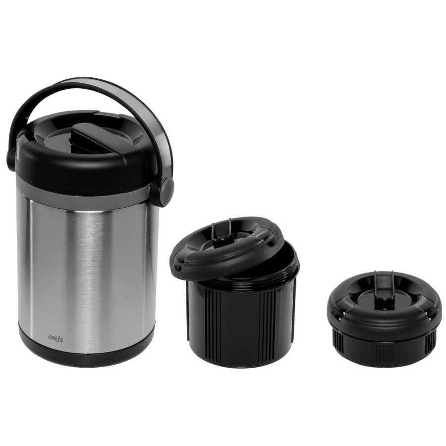 Emsa Mobility thermal container stainl. 1,7l black/anthracite #1