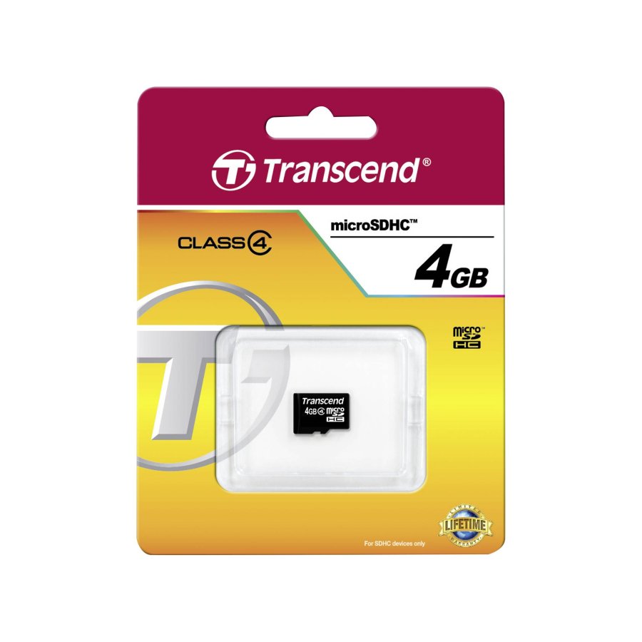 Transcend microSDHC          4GB Class 4 #2