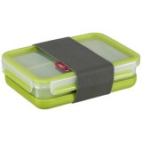 Emsa Clip&Go Lunchbox 518098 1,2l Transparent/Green #1