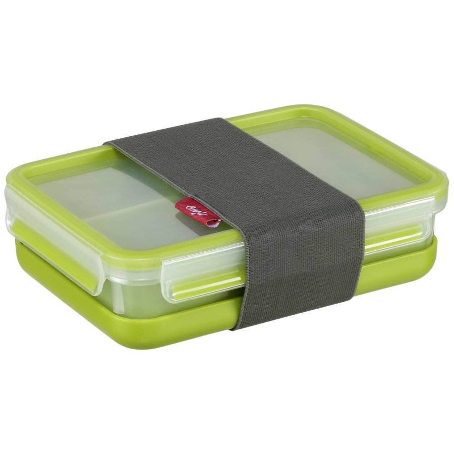 Emsa Clip&Go Lunchbox 518098 1,2l Transparent/Green #1