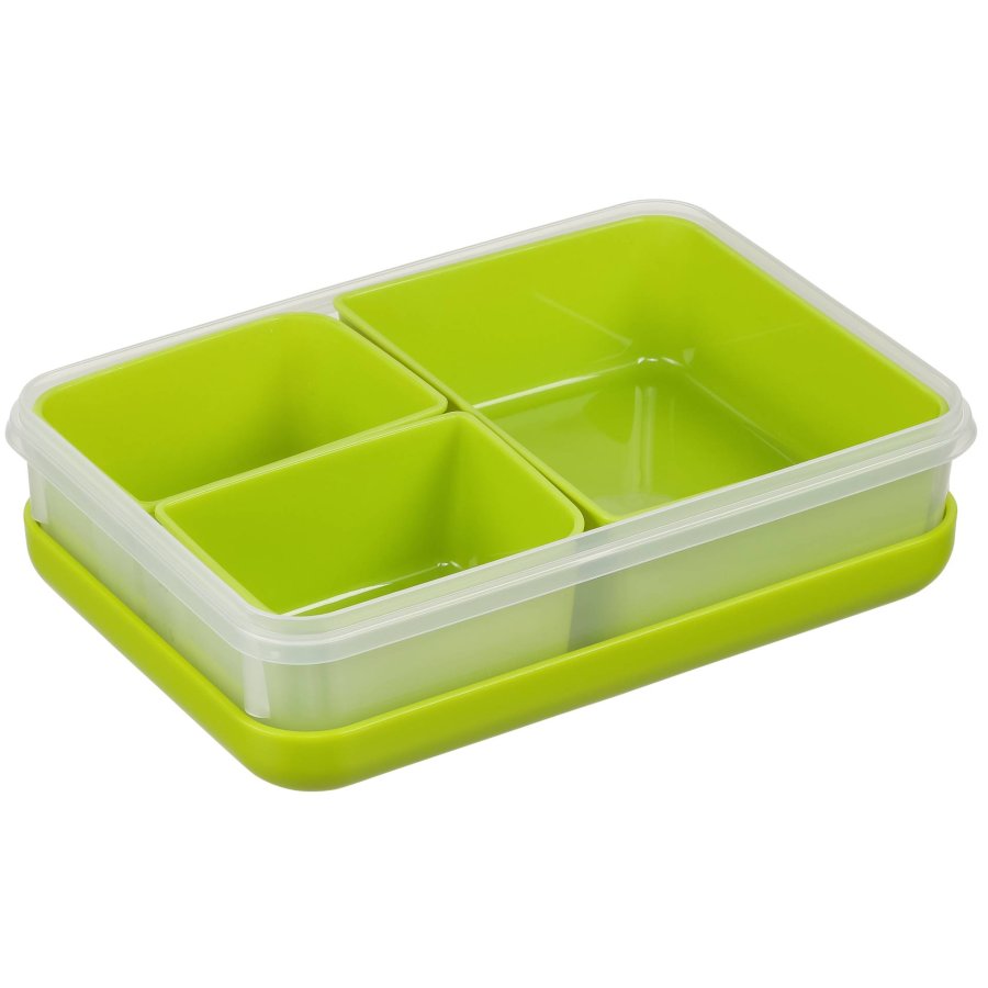 Emsa Clip&Go Lunchbox 518098 1,2l Transparent/Green #2