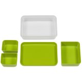 Emsa Clip&Go Lunchbox 518098 1,2l Transparent/Green #3