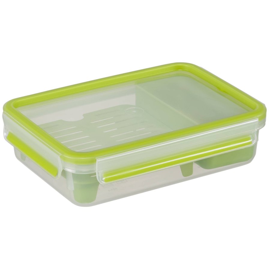 Emsa Clip&Go Brunchbox 518099 1,2l Transparent/Green #1