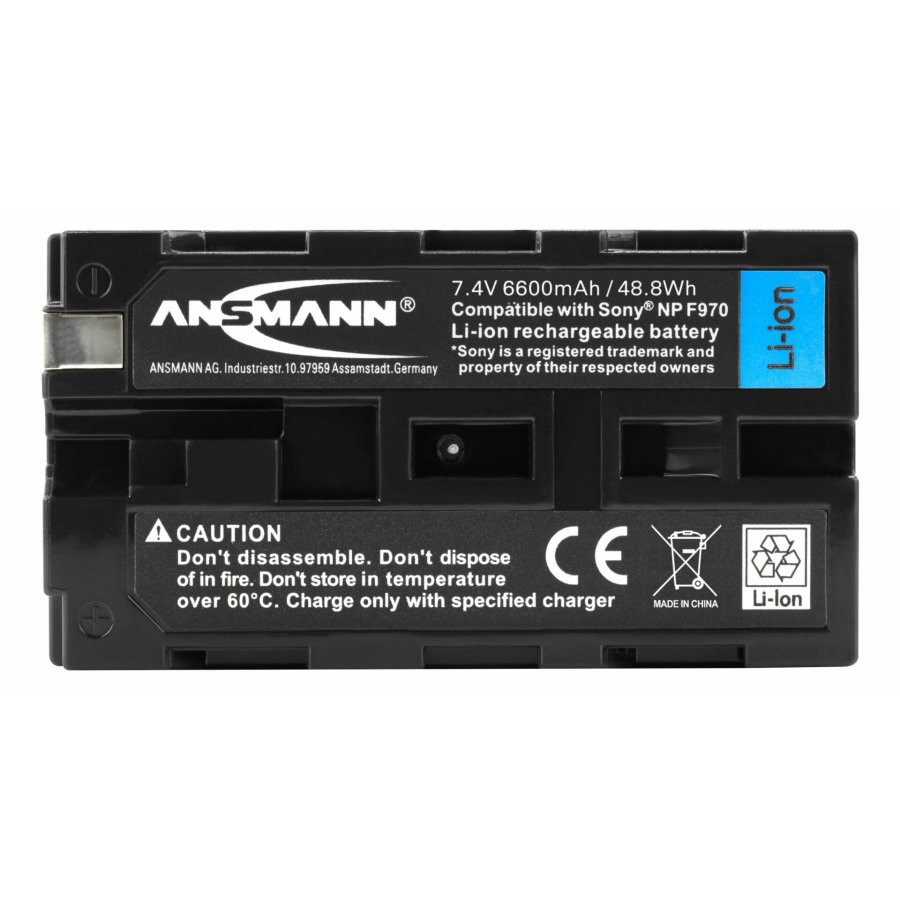 Ansmann A-Son NP-F970 6600mAh #2