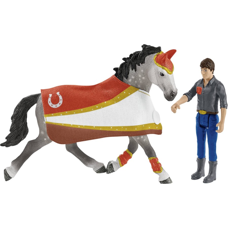 Schleich Horse Club        42443 Mias vaulting riding set #10